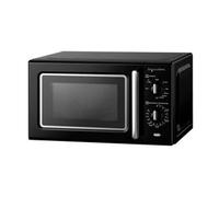 Microondas con grill infiniton mw-rt20b 700w 20l estilo vintage negro