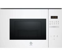 Balay 3CG5172B2 Microondas Integrable con Grill 20L 800W Cristal Blanco
