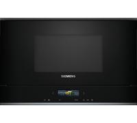 Microondas con grill integrable siemens be732l1b1 21l 900w negro