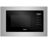 Microondas Teka MSEG 620 FI 20 Litros 800W con Grill Inox Antihuellas 8 Menús