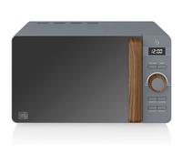 Microondas Digital sin Grill 20L 800W Descongelar Espejo Diseño SWAN NORIC