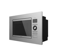 Microondas Encastrable 800W con Grill y 8 Funciones - Diseño Acero Inoxidable de Cecotec