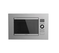 Microondas encastrable digital de 20 litros de capacidad con grill y 8
