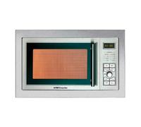 Orbegozo MIG 2325 - Microondas integrable de acero inoxidable, 23 L de capacidad, 9 menús preconfigurados, display digital, temporizador, 900-1000 W