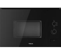 Microondas Teka ML 820 FI BK 20L 800W Integrable Cristal Negro Descongelación Automática