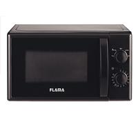 Microondas FLAMA 1834FL (20 L - Sin Grill - Negro)