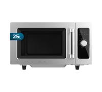 Microondas FlatPro 2500 25 Litros 1000W Control Mecánico Sin Plato