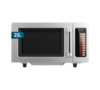 Microondas FlatPro 2500 Touch 25 Litros 1000W con Panel Táctil y 100 Programas
