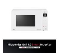 LG MH6535GDH microondas Blanco Microondas con grill Encimera 25 L 1000 W