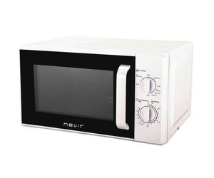 Microondas Grill Nevir - 20L - 700W - Blanco - NVR-6225