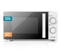 Microondas Grunkel MWG-20GRILL 20L 700W con Grill Temporizador 30min