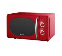 Microondas grunkel vintage mw-20rojo/ 700w/ capacidad 20l/ rojo