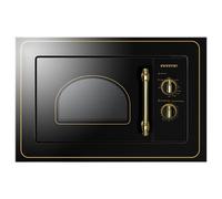 Microondas Infiniton IMW-RU20 20L 800W Grill 1000W Integrable Acabado Negro Rústico 8 Programas