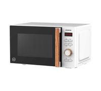 Microondas Infiniton MW-S710 20L 800W Grill Madera Vaporera Descongelar Blanco