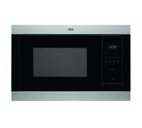 Microondas Integrable 900W c/ Grill 1000W 23L (Inox) - AEG