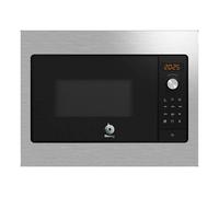 Balay 3CG5142X3 Microondas Integrable con Grill 20L 800W Negro/Inox