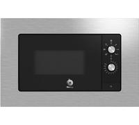 Balay 3CG6112X3 Microondas Integrable con Grill 20L 800W Inox