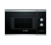 Bosch BFL520MS0 microondas Negro, Acero inoxidable Microondas combinado Integrado 20 L 800 W