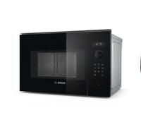 Bosch Serie 4 BFL553MS0 microondas Negro, Acero inoxidable Microondas combinado Integrado 25 L 900 W
