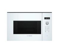 Microondas integrable Bosch BFL524MW0 de 20 l y 800 W, blanco