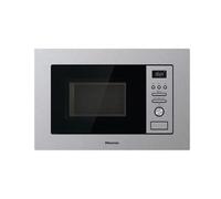 Microondas integrable hisense bim320g41x 1000w 20l 15 programas + grill inox 34.4 cm