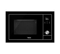 Microondas integrable Teka ML 8200 BIS L BK - Con grill, 20 L, Touch Control