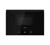 Microondas integrable Teka ML 8220 BIS L FBK, base cerámica y grill de 1200 W