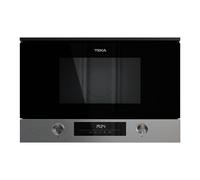 Teka 112040006 - Microondas Integrado 22 Litros Grill 1200W 5 Niveles de Potencia Inox/Negro