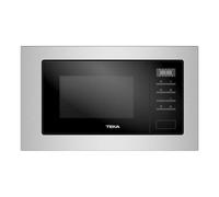 Microondas integrable Teka MSEG 620 BK-SS - Grill, 20 L, Negro