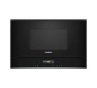 Siemens iQ700 BF722L1B1 microondas Negro Solo microondas Integrado 21 L 900 W