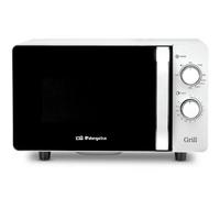 Microondas Orbegozo MIG 2070 CE/ 700W/ Capacidad 20L/ Función Grill/ Blanco