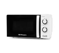 Microondas Orbegozo MIG 2130, 20 Litros, 900 W, con grill, 5 niveles de potencia
