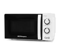 Microondas Orbegozo MIG2130/ 700W/ Capacidad 20L/ Función Grill/ Blanco