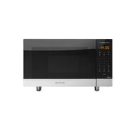 Cecotec Microondas ProClean 6110. 800 W y Grill 1000 W, Capacidad 23L, Revestimiento Ready2Clean para una mejor Limpieza, Tecnología 3DWave, Diseño con Acabados en Acero Inoxidable