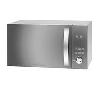 Microondas Profi Cook PC-MWG 1176 H, 3 en 1 con aire caliente y parrilla, 23 litros, 2300 aire caliente, 1300 potencia de barbacoa, 800 W, 9 programas automáticos, 49 x 27,6 x 39,5 cm