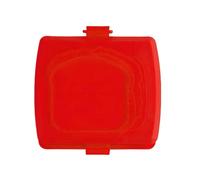 Microondas Sandwich Maker | Silicona, 16 x 16,5 x 3 cm, Blue/Red/Orange | Tostadora Grill For Breakfast Snacks | Multi-Function Baking Tray For Grilled Cheese