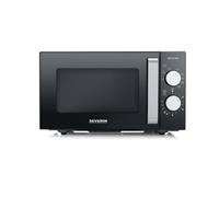 Severin MW 7762 Microondas con Grill 20L 800W Negro