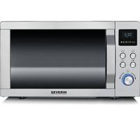 Severin MW 7774 Microondas 3 en 1 con Grill y Convección 25L 900W Acero Inoxidable