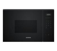 Microondas Siemens BF525LMB1 20L 800W Control Táctil 7 Programas Integrable Negro