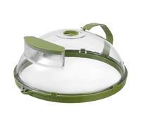 Microondas Splatter Guard - Miembro resistente al calor | Ronda Anti-Splatter Microwave Dish Cover For Food Protection, Heat-Resistant Miembro Ideal Drying, Baking, Encimeras, Dorms, Cocinas, And