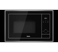 Microondas integrable Teka ML8200BIS, Cristal negro, 20 L, 700 W, Grill