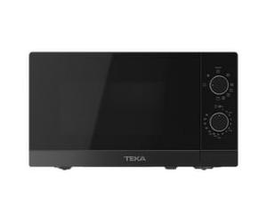Microondas Teka MW FS20 G BK 20L 700W con Grill 1000W 5 Niveles Botones Negro