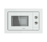 HORNO MICROONDAS INTEGRABLE TEKA MB 6200 BI BLANCO 20 LITROS CON GRILL BLANCO