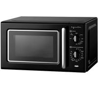 Microondas Vintage 20L 700W con Grill (Negro) - INFINITON
