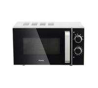 H.Koenig Microondas compacto de diseño 20L VIO4, Potente 700W, Plato giratorio 24,5cm, Multifunción 5 niveles de calor y función descongelar, Temporizador hasta 30 min, Rápido, Encimera