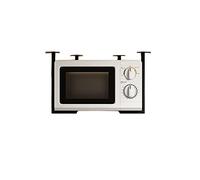 Microondas y estantes de horno Minimalist Kitchen Oven New Type Punch Free Microwave Oven Storage Empty Hanger Hanging Frame Projector Audio Host Microondas multifuncionales y estantes de horno