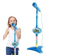 Microphone For Kids, Toy Microphone with Adjustable Stand, Karaoke Machine Microphone, Musical Toys For Kids, Kids, Flashing Stage Lights Microphone, Kids Toy