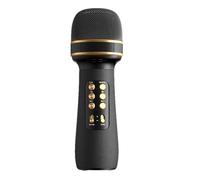 Microphone for Singing Microphone, Portable Cordless Mic Speaker Microphone Wireless, Wireless Singing Microphone Wireless Microphone, Voice Recorder Microphone Karaoke Microphones ABS for Family