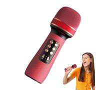 Microphone for Singing | Portable Cordless Mic Speaker | Multifunctional Wireless Microphones, Speakers, Voice Recorders, Music Players for Family, Friends, Karaoke, Fun