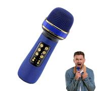 Microphone for Singing | Portable Cordless Mic Speaker | Multifunctional Wireless Microphones, Speakers, Voice Recorders, Music Players for Family, Friends, Karaoke, Fun
